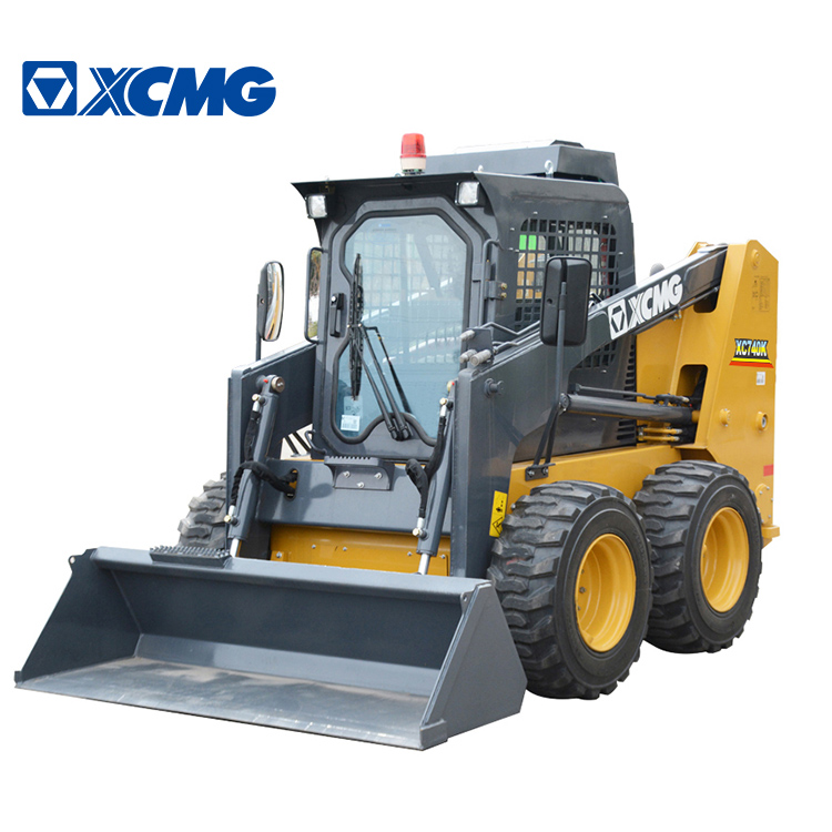 XCMG Official XC740K Chinese wheel skid steer loader 1 ton mini loader machine price